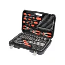 YATO Werkzeugsatz 129 Teile 1/4", 3/8", 1/2" CrV CrMo