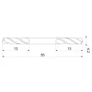YATO Doppelspiralbohrer 4,2 x 55/13 mm HSS