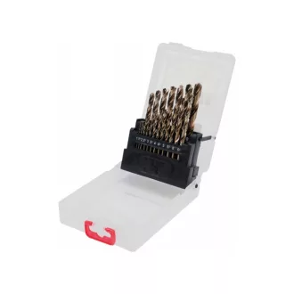 YATO Spiralbohrer-Set 19-teilig 1-10 mm HSS Co