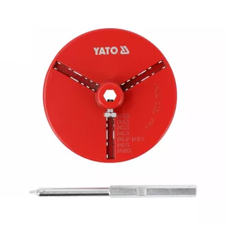 YATO Positionierhilfe für Lochsägen 22 - 103 mm
