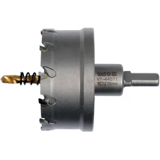 YATO Lochsäge 70 mm mit TCT-Bit-Aufnahme