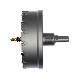 YATO Lochsäge 102 mm TCT mit Bit-Aufnahme
