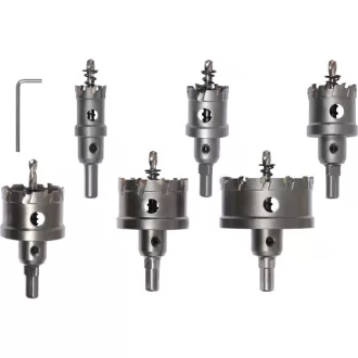 YATO Lochsägenset 6-teilig 22-65 mm TCT