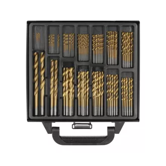 YATO Schneckenbohrer Set 99-teilig 1-10 mm HSS Tit