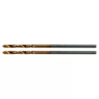 YATO Spiralbohrer 1,5 x 40/18 mm HSS-TiN (2 Stück)