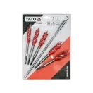 YATO Holzbohrer-Set 7-teilig Bit-Aufnahme (16-18-20-22-25 mm) 165 mm