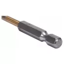 YATO Spiralbohrer 4,0 x 95/43 mm HSS-TiN mit Bitfassung