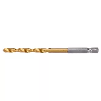 YATO Spiralbohrer 5,5 x 113/57 mm HSS-TiN mit Spannfutter