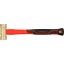 YATO Messinghammer 800 g mit Fiberglasstiel