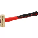 YATO Messinghammer 800 g mit Fiberglasstiel