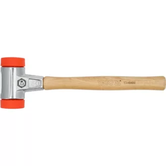 YATO Kunststoffhammer 50 mm mit Hickory-Griff