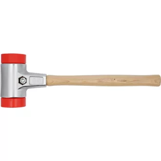 YATO Kunststoffhammer 80 mm mit Hickory-Griff