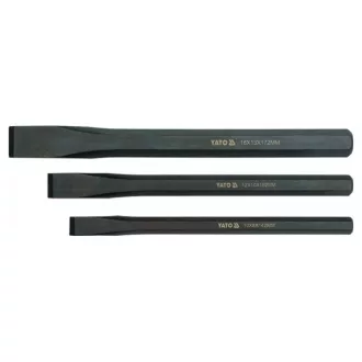YATO Flachschneider-Set 3-teilig CrV (10-12-16 mm)