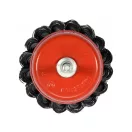 YATO Schafttopfbürste 65 mm gedreht