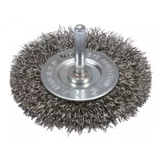 YATO Rundbürste mit Schaft 75 mm Inox
