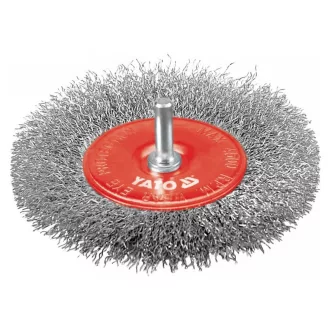 YATO Schaftbürste 100 mm inox