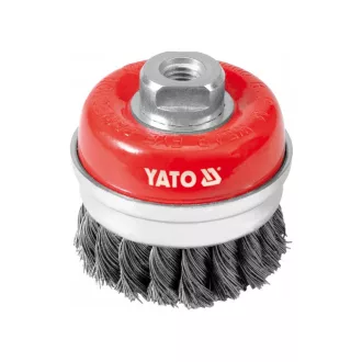 YATO Topfbürste 75 mm M14 gedreht