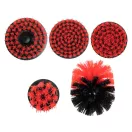 YATO Bürstenset mit 5-teiligem Bithalter