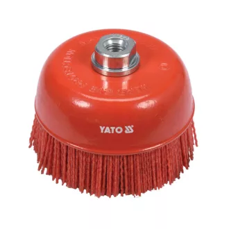 YATO Topfbürste 125 mm M14 Kunststoffborsten