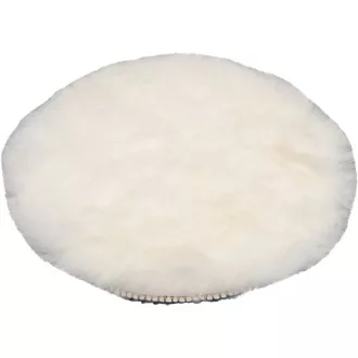   YATO Polierscheibe aus Lammwolle für Klettverschluss, 150 mm