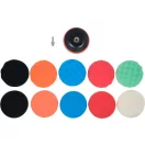 YATO Klett-Polierscheibenset 12-teilig 125 mm M14