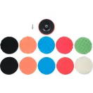 YATO Klettpolierscheibenset 12-teilig 150 mm M14