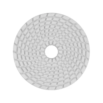   YATO Klettverschluss Diamantschleif- und Polierscheibe 100 mm / P400 Nass/Trocken