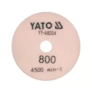 YATO Klett-Diamantschleif- und Polierscheibe 100 mm / P800 Nass/Trocken