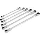 YATO Gelenk-Sternschlüssel-Set 6-teilig 8 - 19 mm extra lang