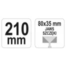 YATO-Zangenübersetzung 45°