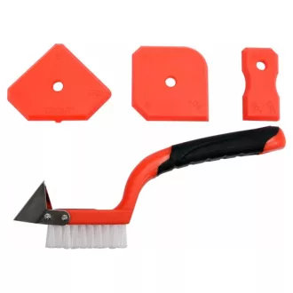 YATO Fugenentferner Silikonblatt-Set 4-teilig