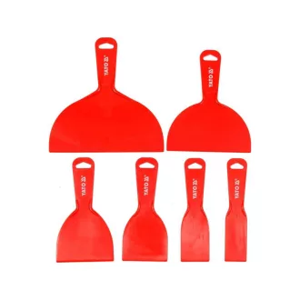 YATO Spachtel-Set 6-teilig 40-200 mm aus Kunststoff