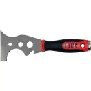 YATO Multifunktionsspachtel 75 mm Edelstahl mit weichem Griff