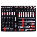 YATO Werkzeugwagen mit Werkzeugen 211 Teile