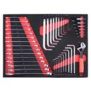 YATO Werkzeugwagen mit Werkzeugen 211 Teile