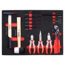 YATO Werkzeugwagen mit Werkzeugen 211 Teile