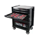 YATO Werkzeugwagen mit Werkzeugen 157 Teile
