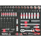YATO Werkzeugwagen mit Werkzeugen 157 Teile