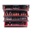 YATO Werkzeugwagen mit Werkzeugen 177 Teile