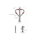 YATO Parkbremse mit Schloss