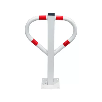   YATO Parkplatzsperre mit Vorhängeschloss (Vorhängeschloss nicht im Lieferumfang enthalten)