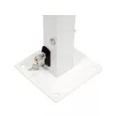 YATO Parkplatzsperre mit Schloss