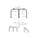 YATO Parkplatzsperre