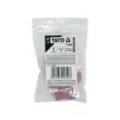 YATO Sandstrahldüsen-Set 4-teilig 4,5,6,7 mm