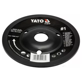 YATO Schleifscheibe grob #1 125 x 22,2 mm