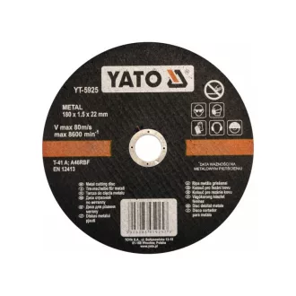 YATO Trennscheibe für Metall 180 x 1,5 x 22 mm
