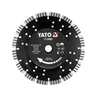 YATO Trennscheibe für Beton 230 x 22,2 mm