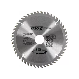 YATO Sägeblatt für Holz 184 x 30 x 2,2 mm / 50T
