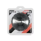 YATO Sägeblatt für Nagelholz 185 x 20 x 2,4 mm / 14T