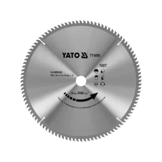 YATO Sägeblatt für Aluminium 350 x 30 mm x 2,5 mm / 100T